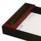 Dacasso Rosewood & Leather Letter Tray AG-8001 - alternate 4